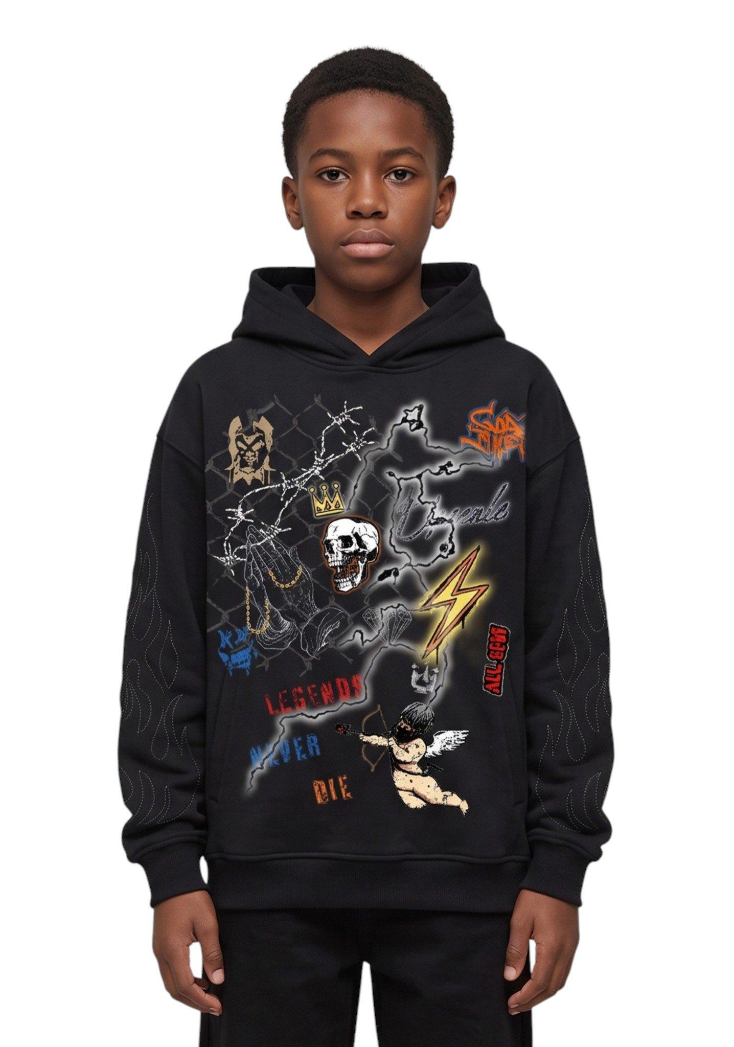 HO26 UC SKETCHBOOK HOODIE - BLACK